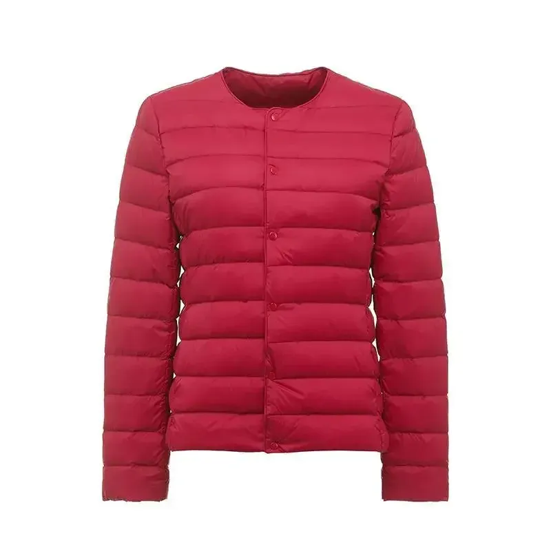 Women Spring Jacket New Arrival Ultralight 90% Down Parka