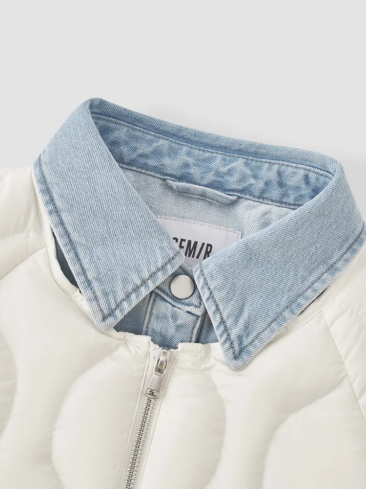 Women's medium light down jacket