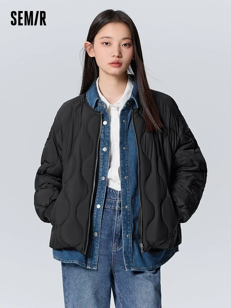 Women's medium light down jacket