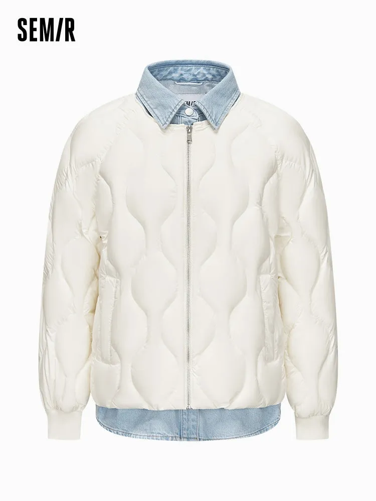 Women's medium light down jacket