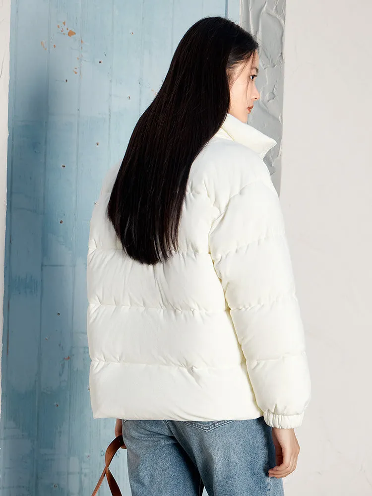 Women's short thick cotton coat