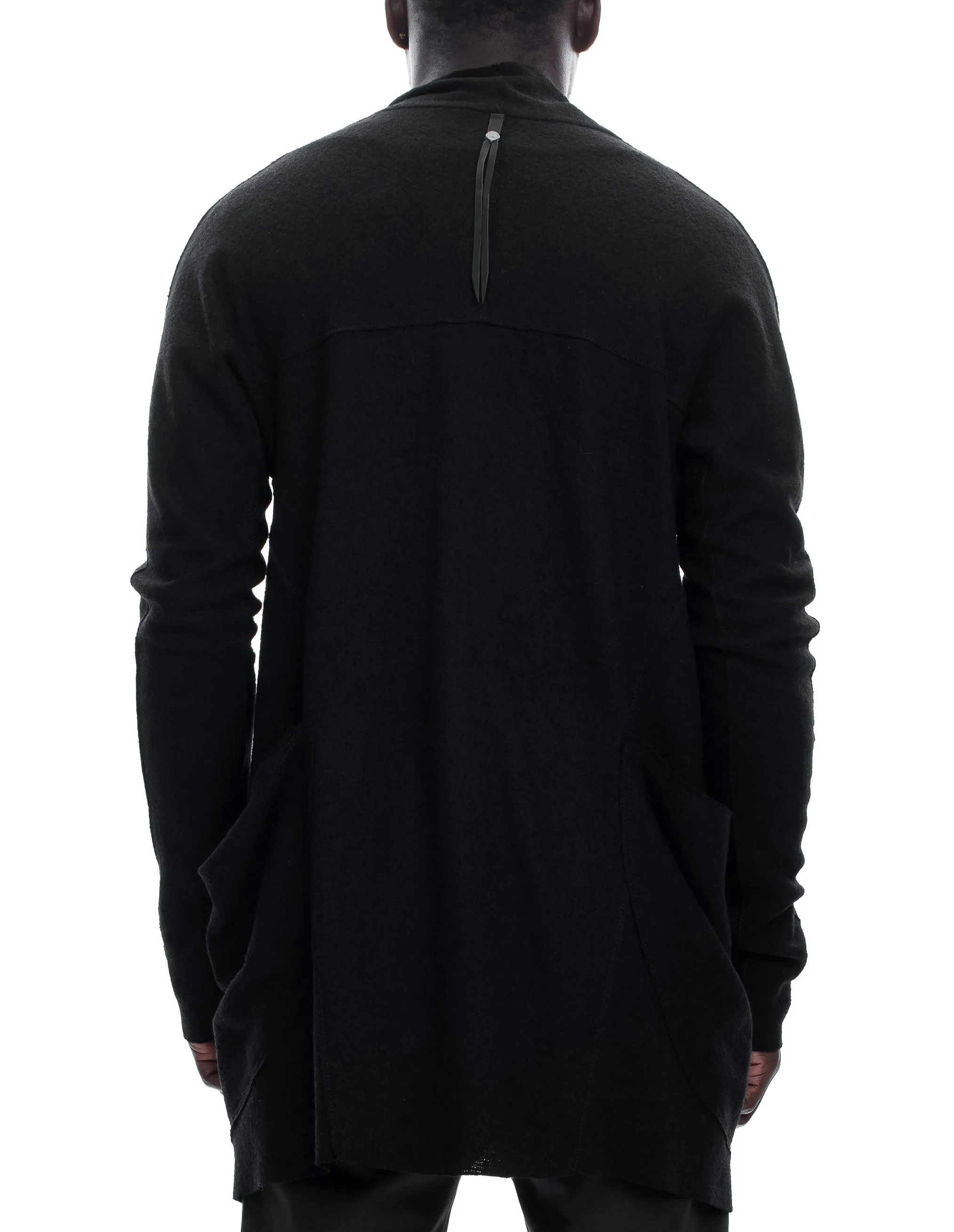 Wool Pocket Cardigan