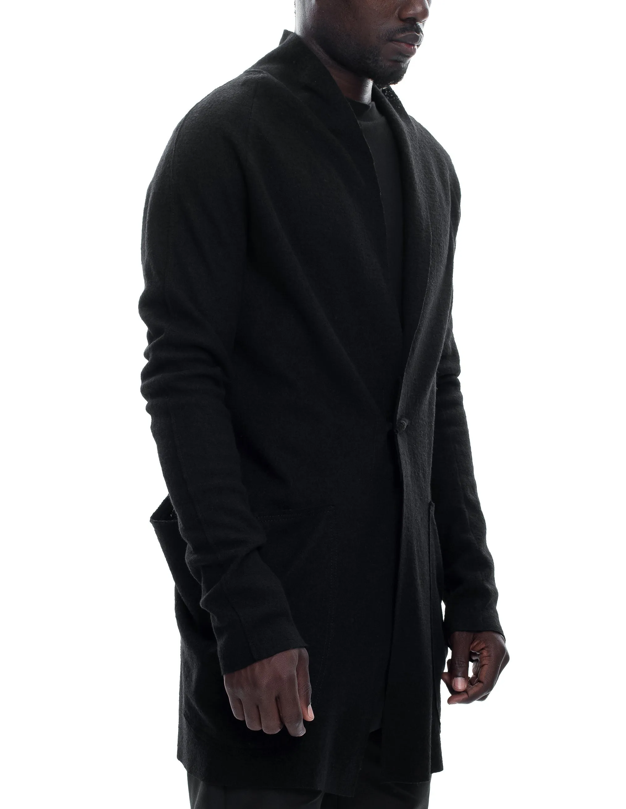 Wool Pocket Cardigan