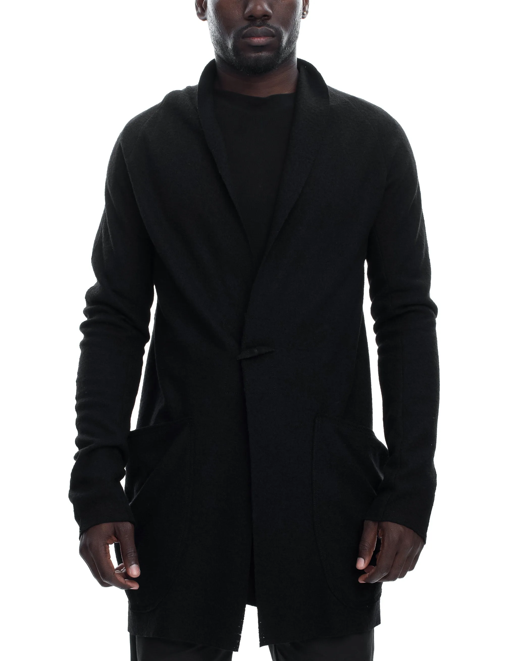 Wool Pocket Cardigan