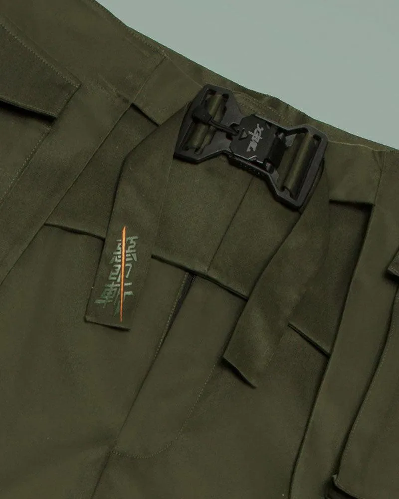 XIPHEVIL Cyberpunk Outfits City Judge Unisex Ninja Pants