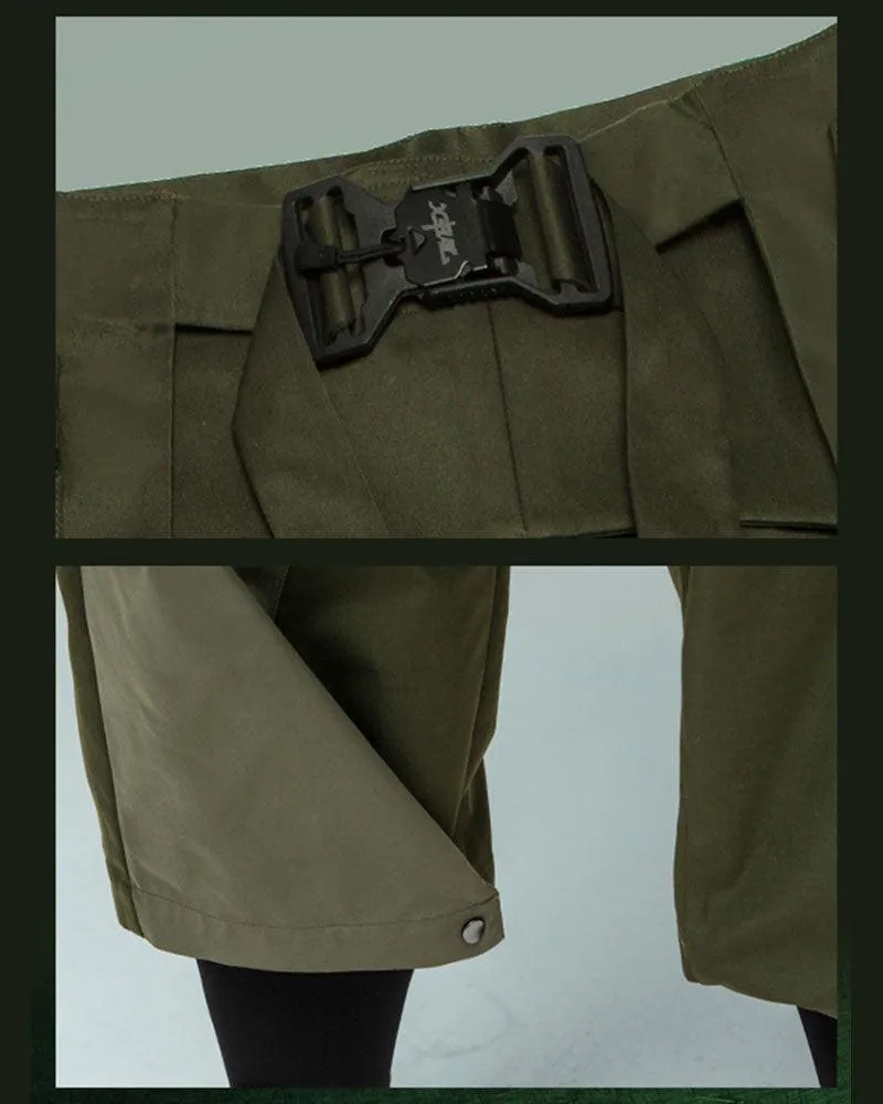 XIPHEVIL Cyberpunk Outfits City Judge Unisex Ninja Pants