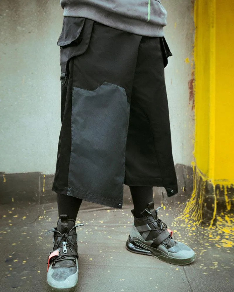 XIPHEVIL Cyberpunk Outfits City Judge Unisex Ninja Pants